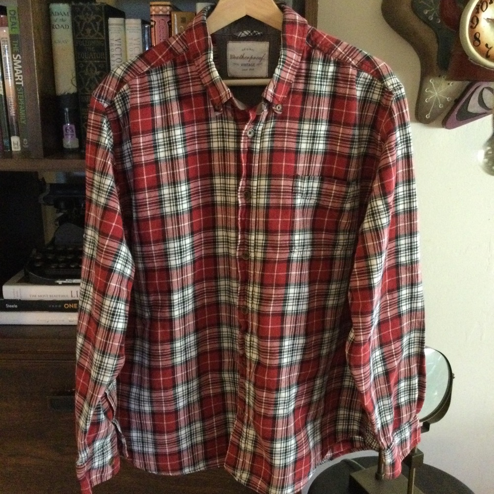 Plaid Button-down Shirt